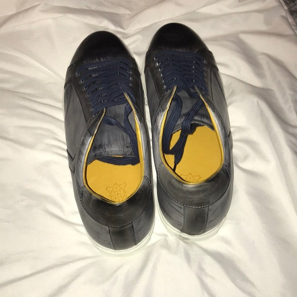 Undandy Italian Hand Made Patina Shoes Leather - Picture 4 of 4